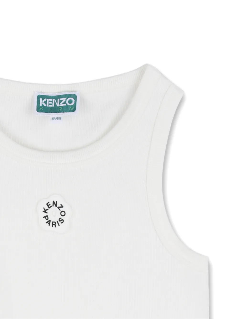 Kenzo Kids Top met logo Wit