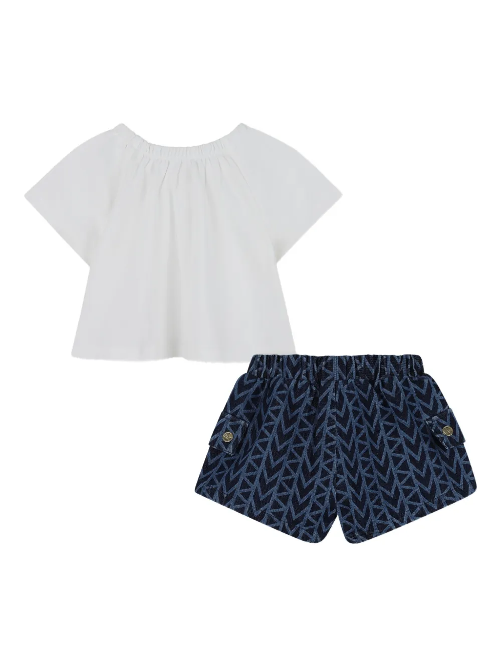 Michael Kors Kids Babypakje met patroon Blauw