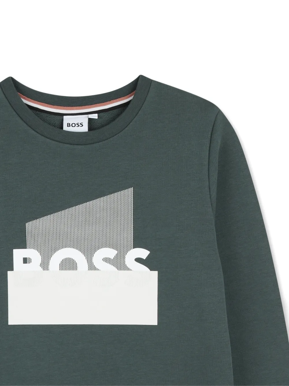  Boss Kidswear Sudadera Con Logo - Verde 