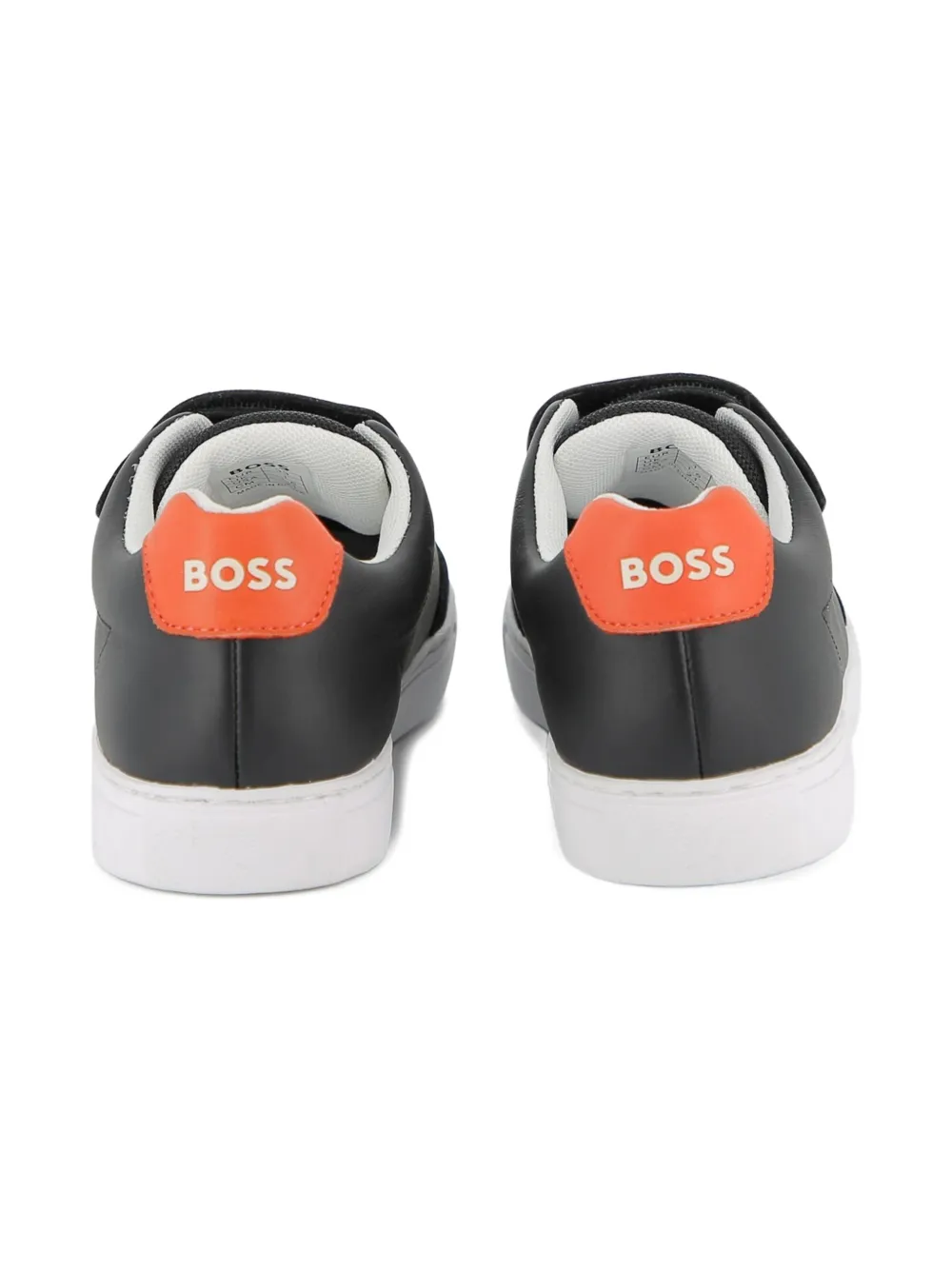BOSS Kidswear Sneakers met klittenband Zwart
