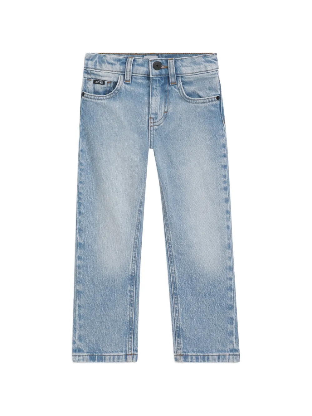 BOSS Kidswear Jeans con design a cinque tasche - Blu