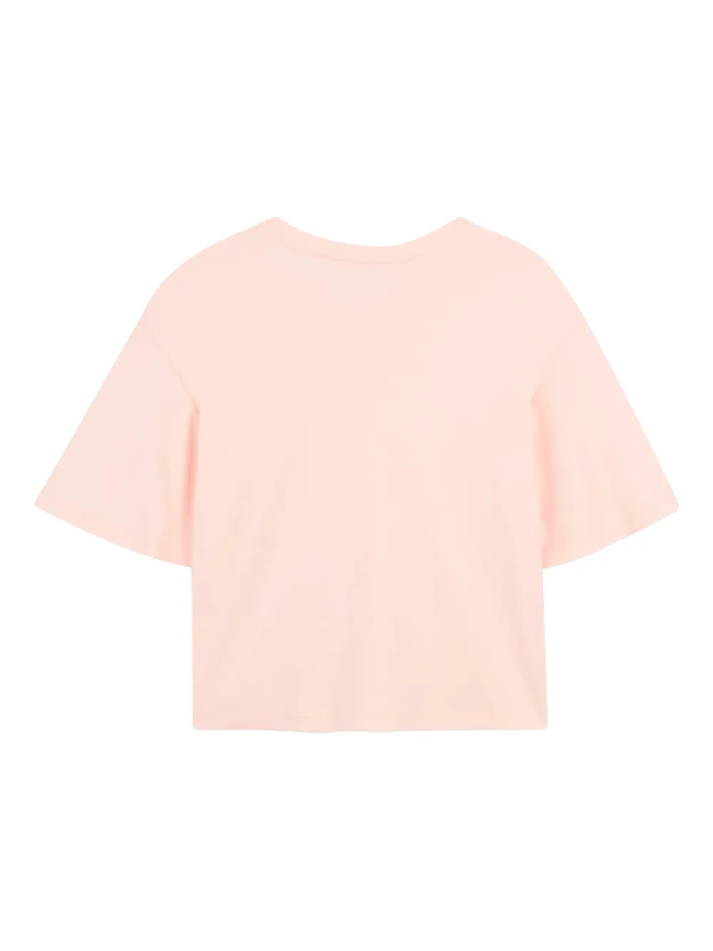  Chloé Kids Logo Print T-shirt - Pink 