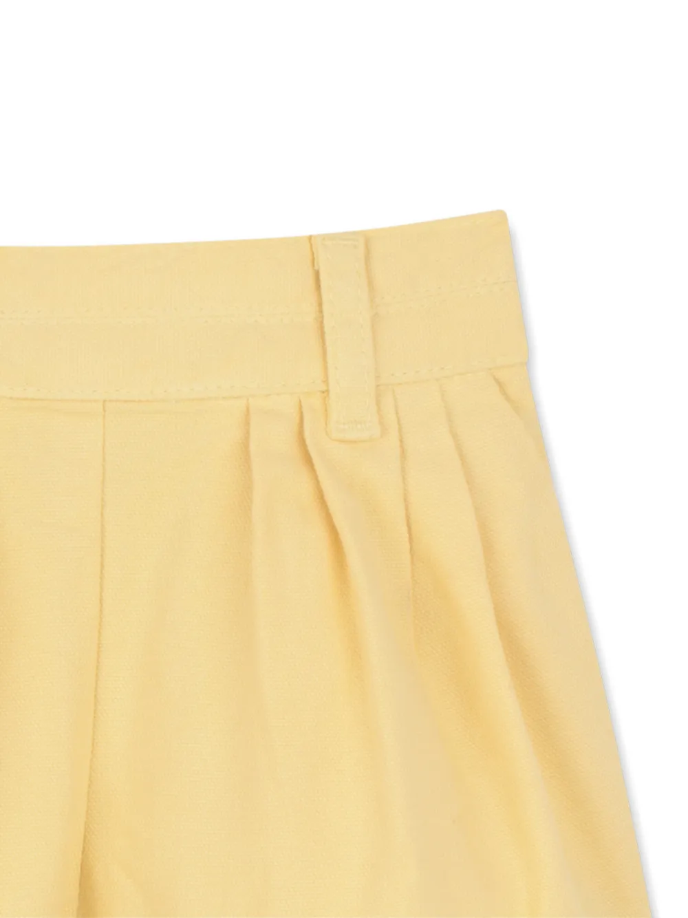  Chloé Kids Bermuda Con Pieghe - Giallo 