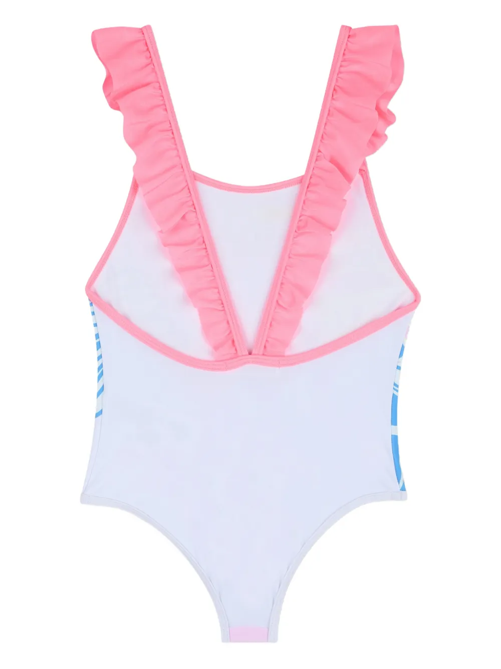 Billieblush Badpak verfraaid met pailletten en ruches Wit