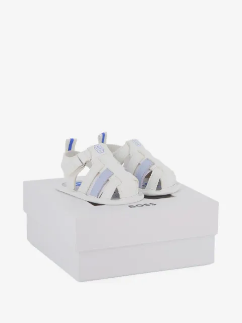 BOSS Kidswear logo strap sandals