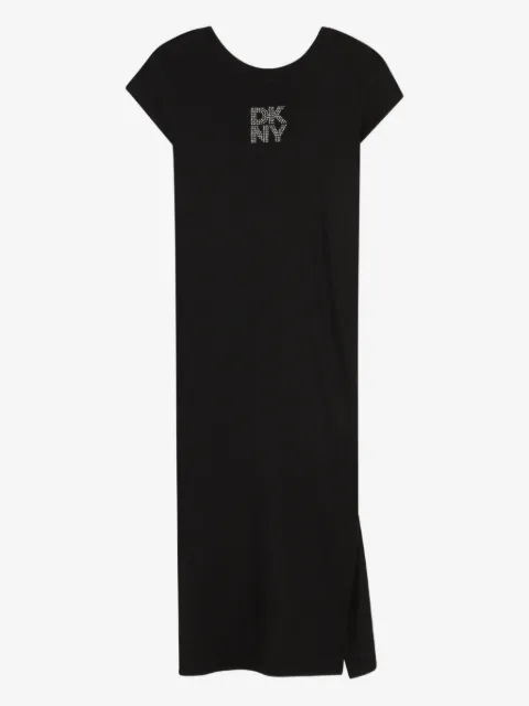 Dkny Kids vestido con detalles del logo