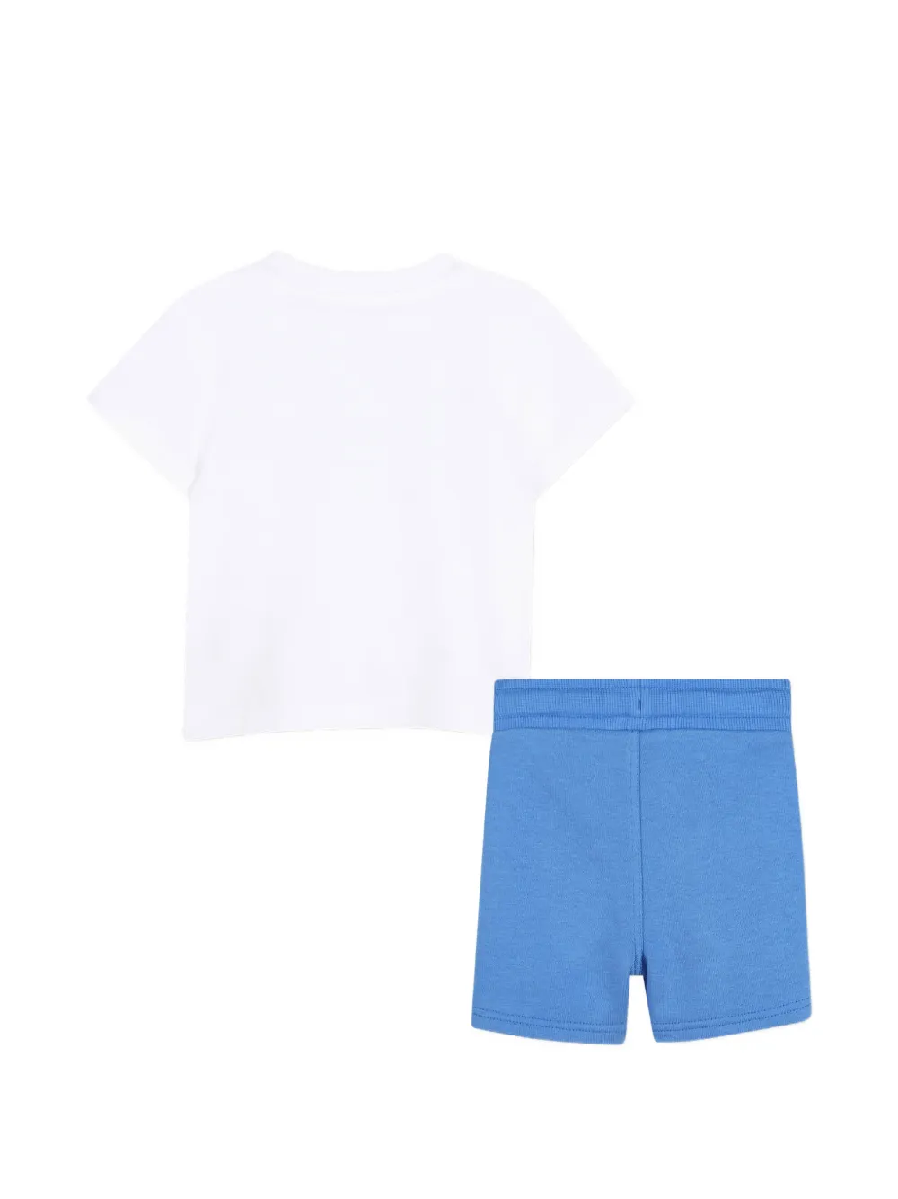 Timberland Kids Top en shorts met logoprint Wit