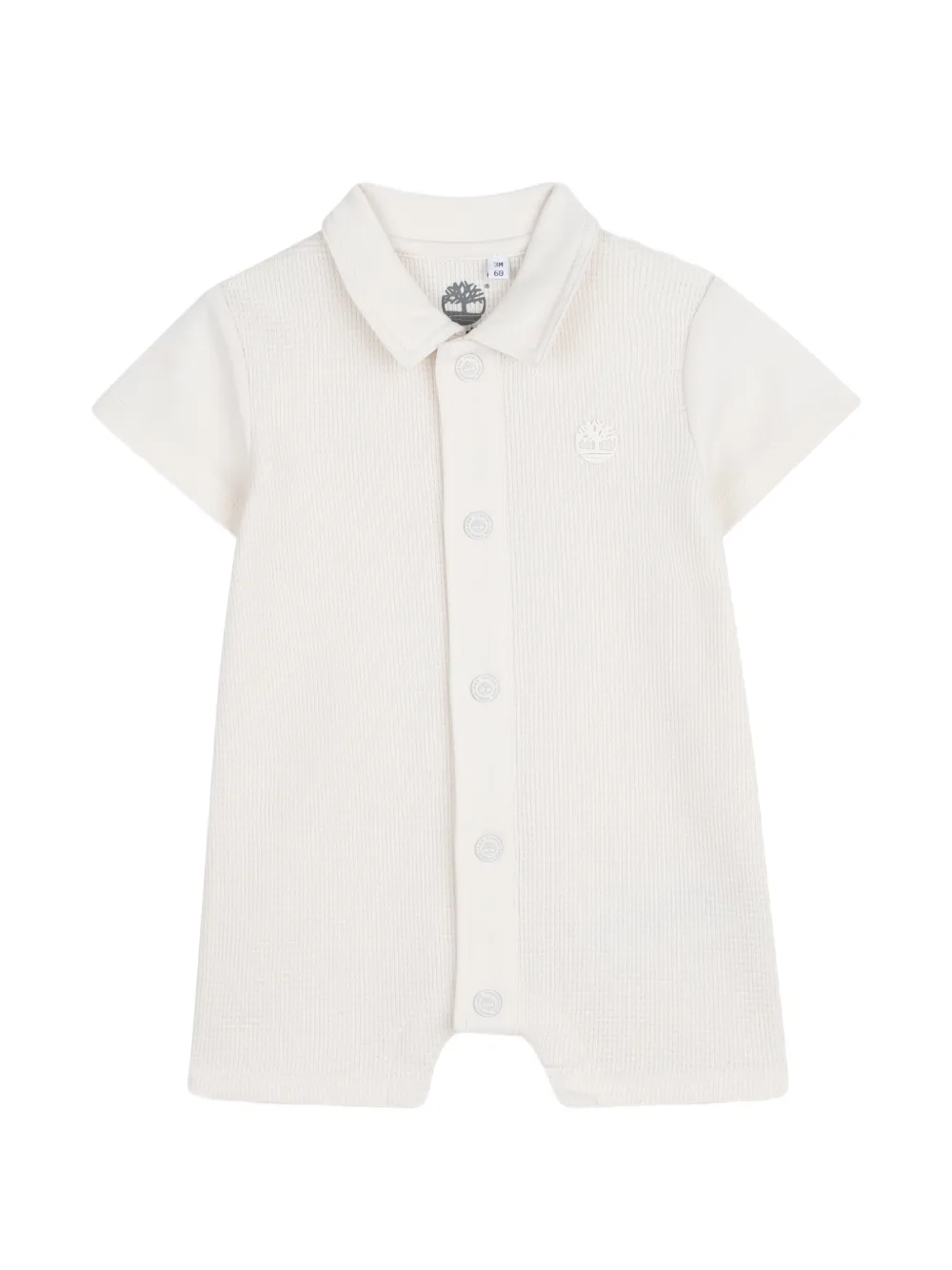  Timberland Kids Embossed-logo Rompers Set - Neutrals 