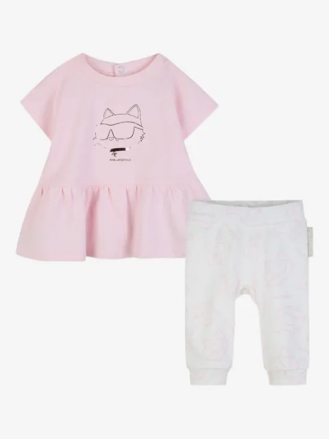 Karl Lagerfeld Kids ensemble haut-pantalon Ikon Choupette