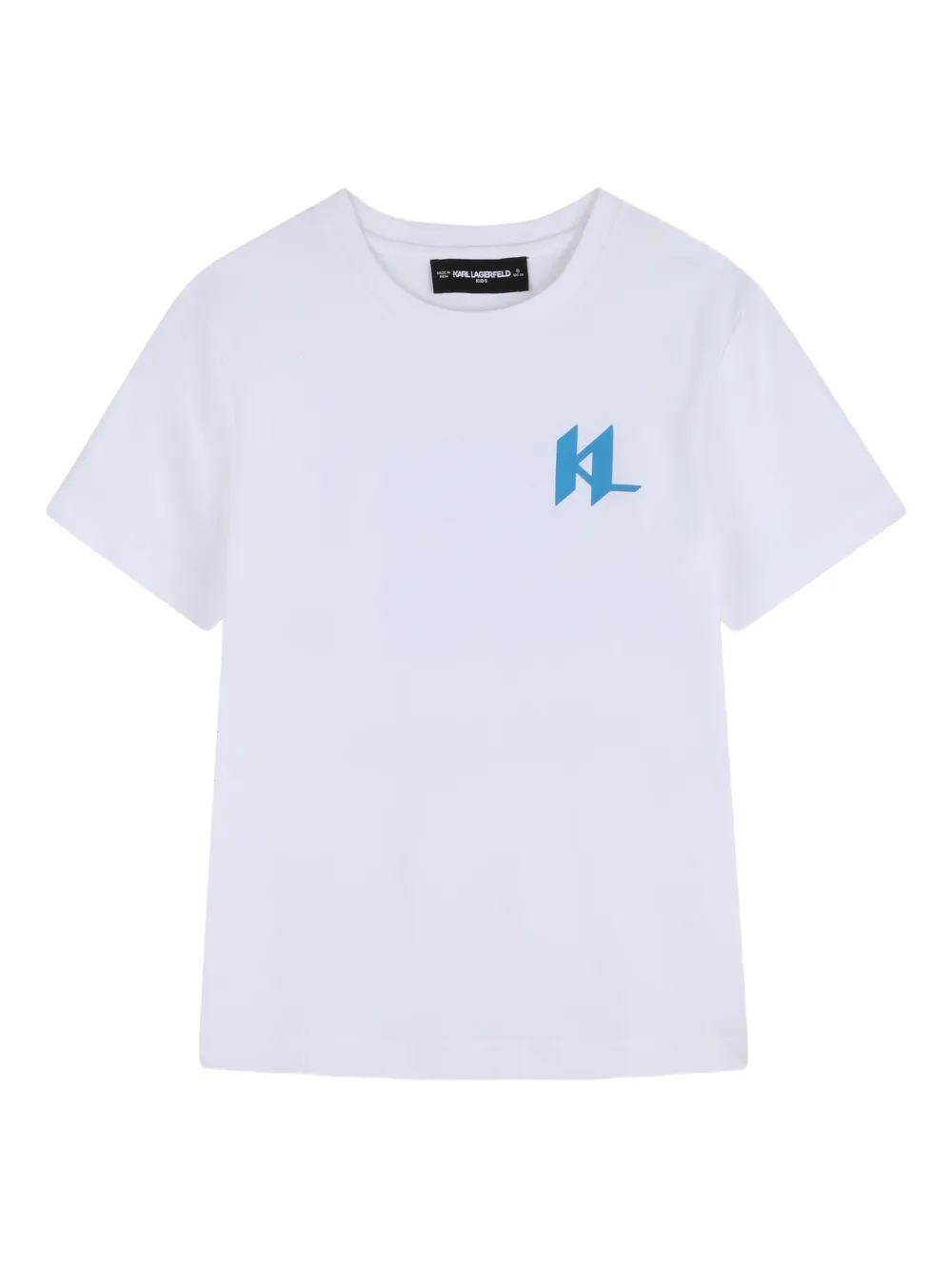 Karl Lagerfeld Kids T-shirt con grafica - Bianco