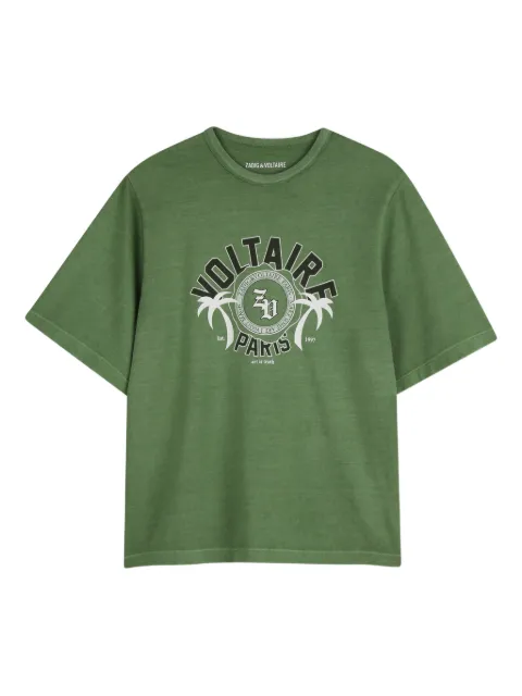 Zadig & Voltaire Kids printed T-shirt