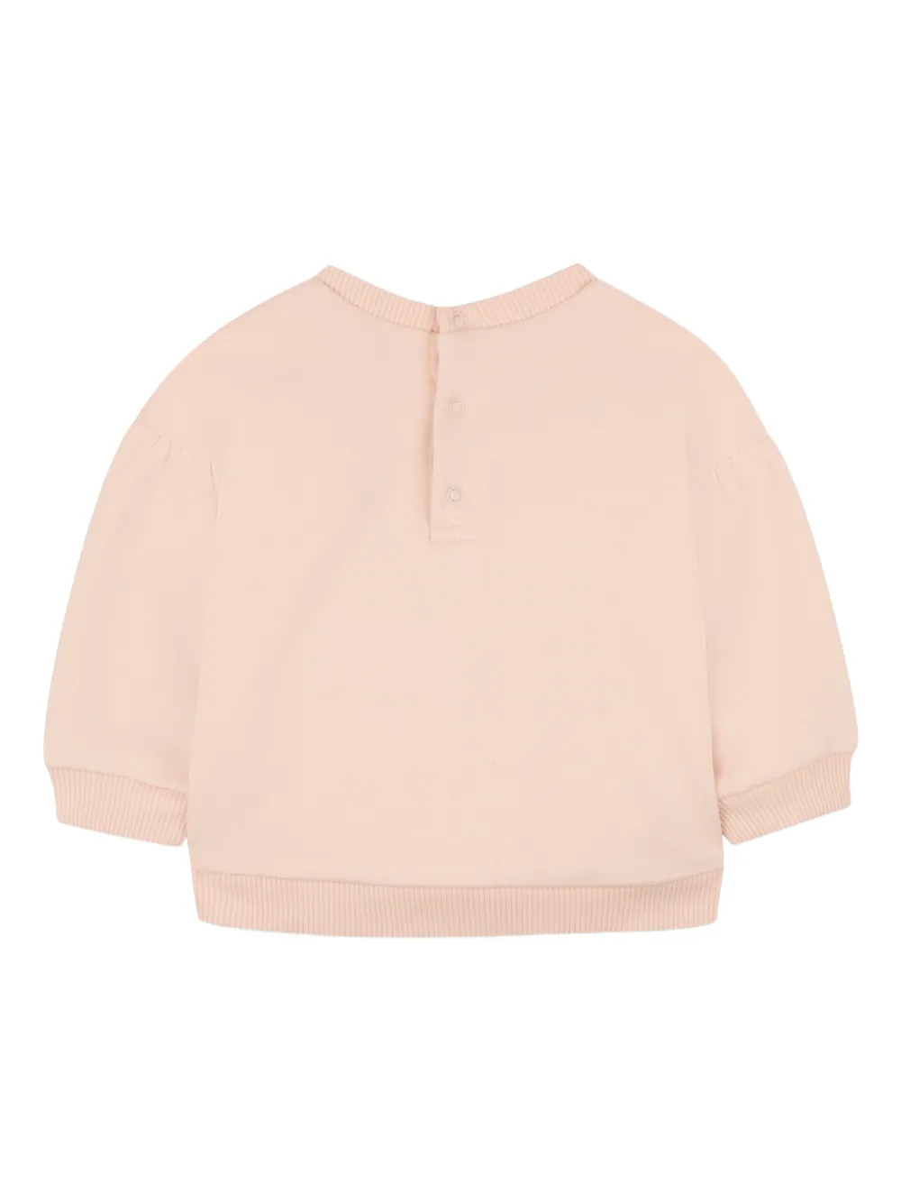 Chloé Kids Sweater met geborduurd logo Roze