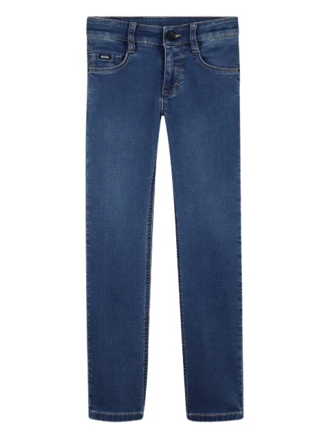 BOSS Kidswear patch trousers