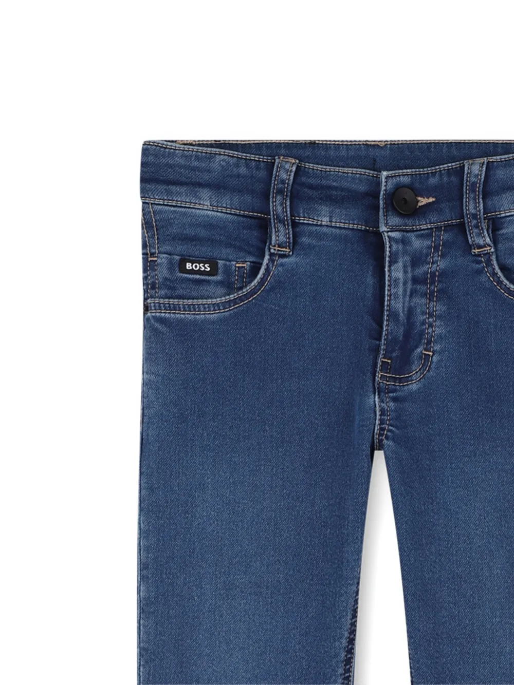  Boss Kidswear Patch Trousers - Blue 
