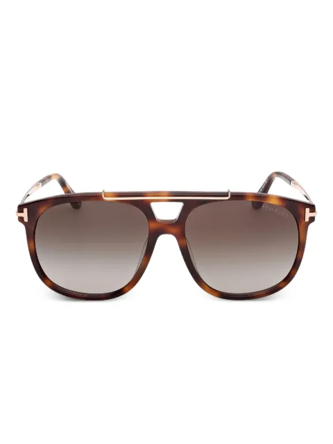 TOM FORD Eyewear Sam-02 browline sunglasses
