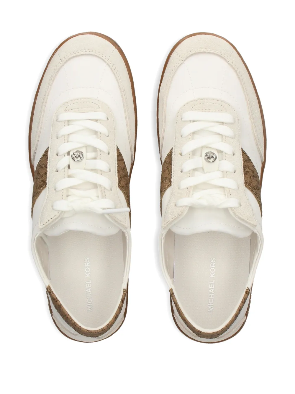 Michael Michael Kors Kaycee Logo-detail Sneakers In White