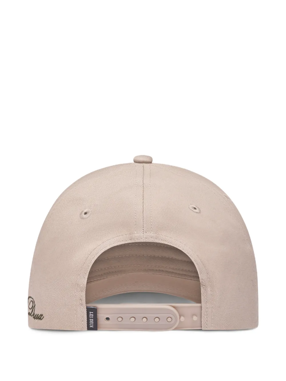 Les Deux Honkbalpet met geborduurd logo - Beige