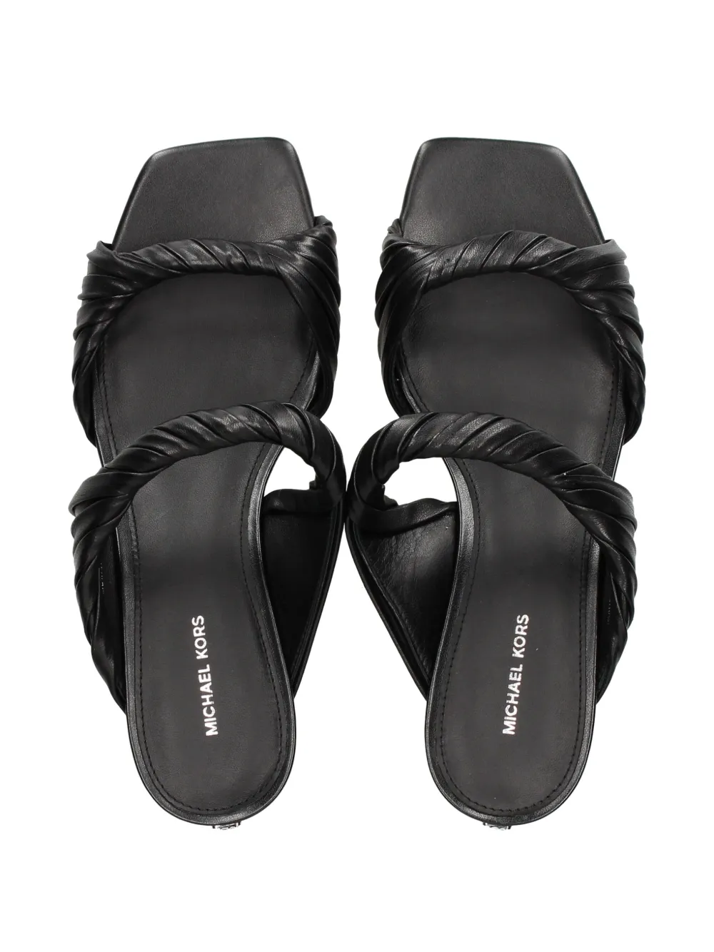 Michael Kors Kiana twisted sandals Zwart