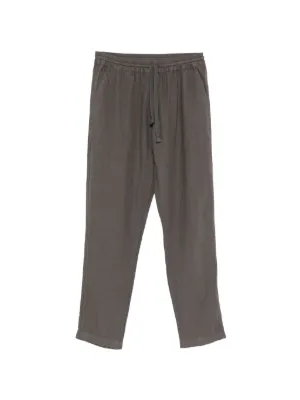 Studio Nicholson Noam Drawstring Cropped Trousers | Grey | FARFETCH RO