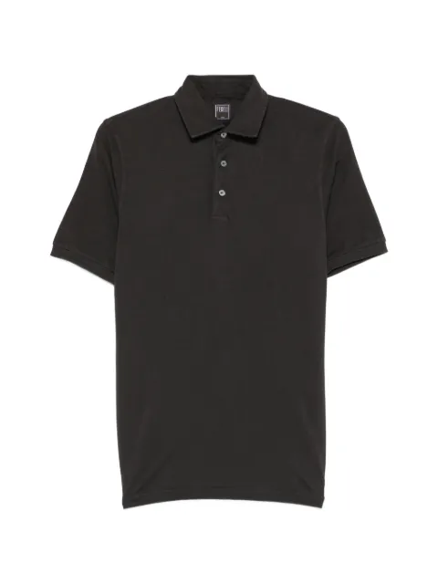 Fedeli Polo North piqué-textured polo shirt