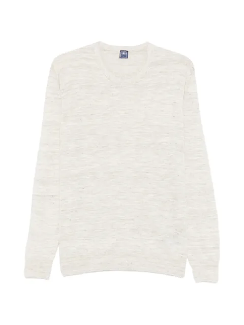 Fedeli slub-texture sweater