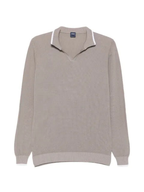 Fedeli polo-collar sweater