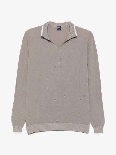 Fedeli polo-collar sweater