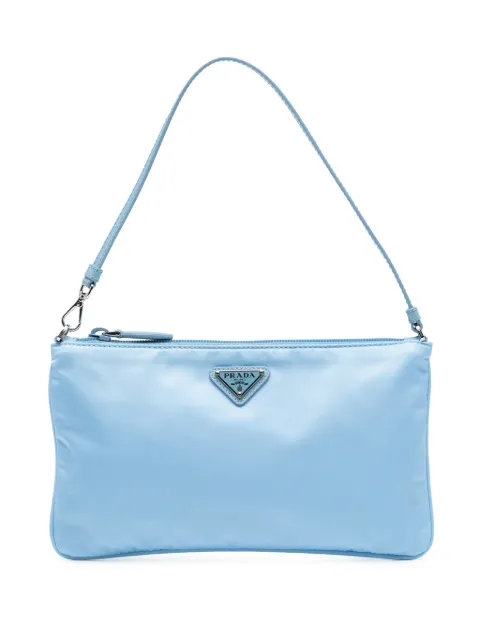 Prada Pre-Owned Pochette 再生尼龙单肩包（2013-2025年典藏款）