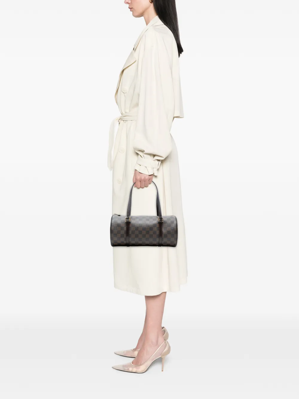 Louis Vuitton Pre-Owned 2005 Damier Ebene Papillon 30 handbag | Pre-Owned | Image 2