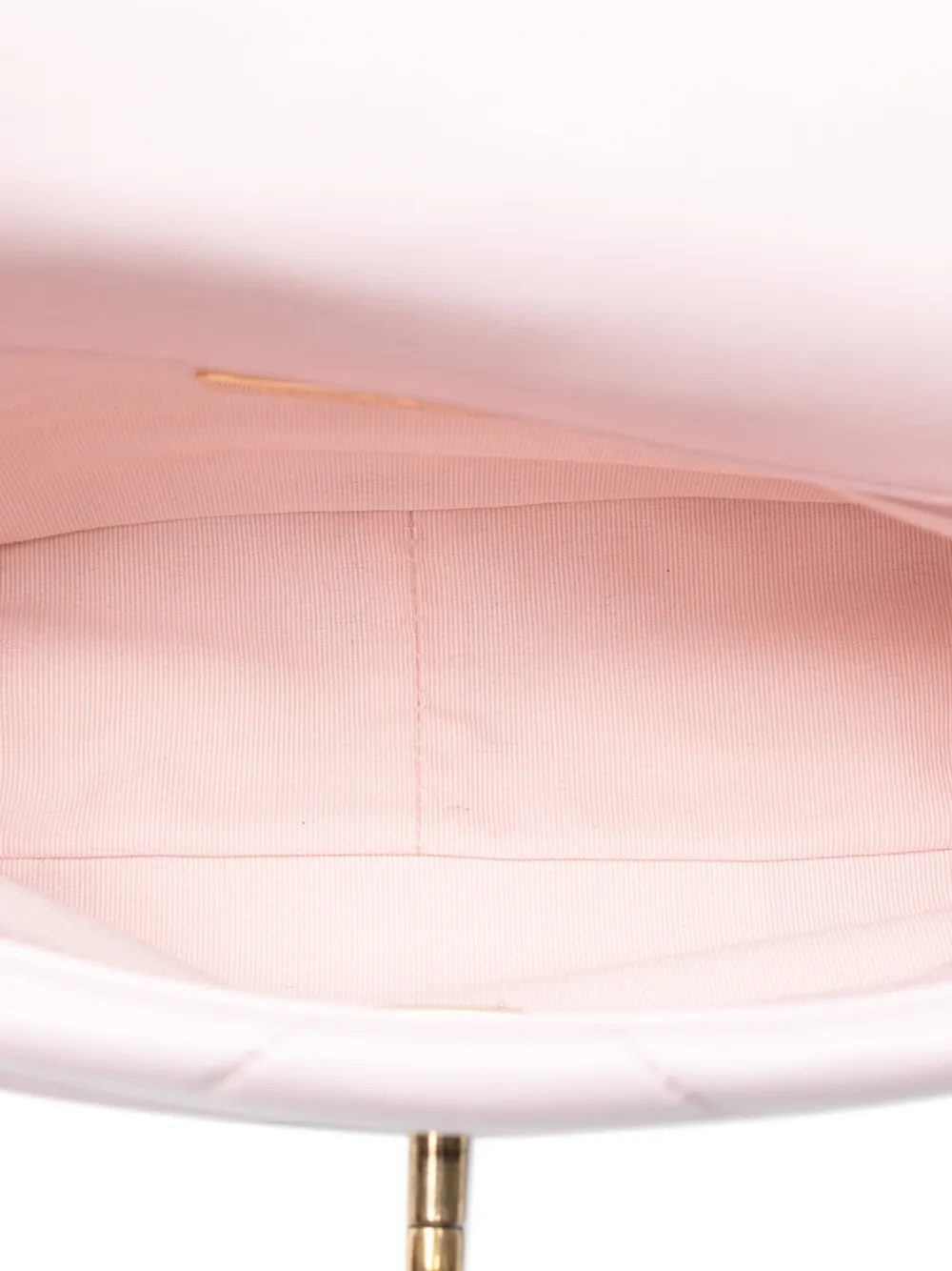 CHANEL Pre-owned 2021-2025 Medium Lambskin 19 Flap Satchel In Pink