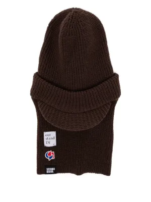 Neighborhood Balaclava De Tricô Canelado | Preto | FARFETCH BR