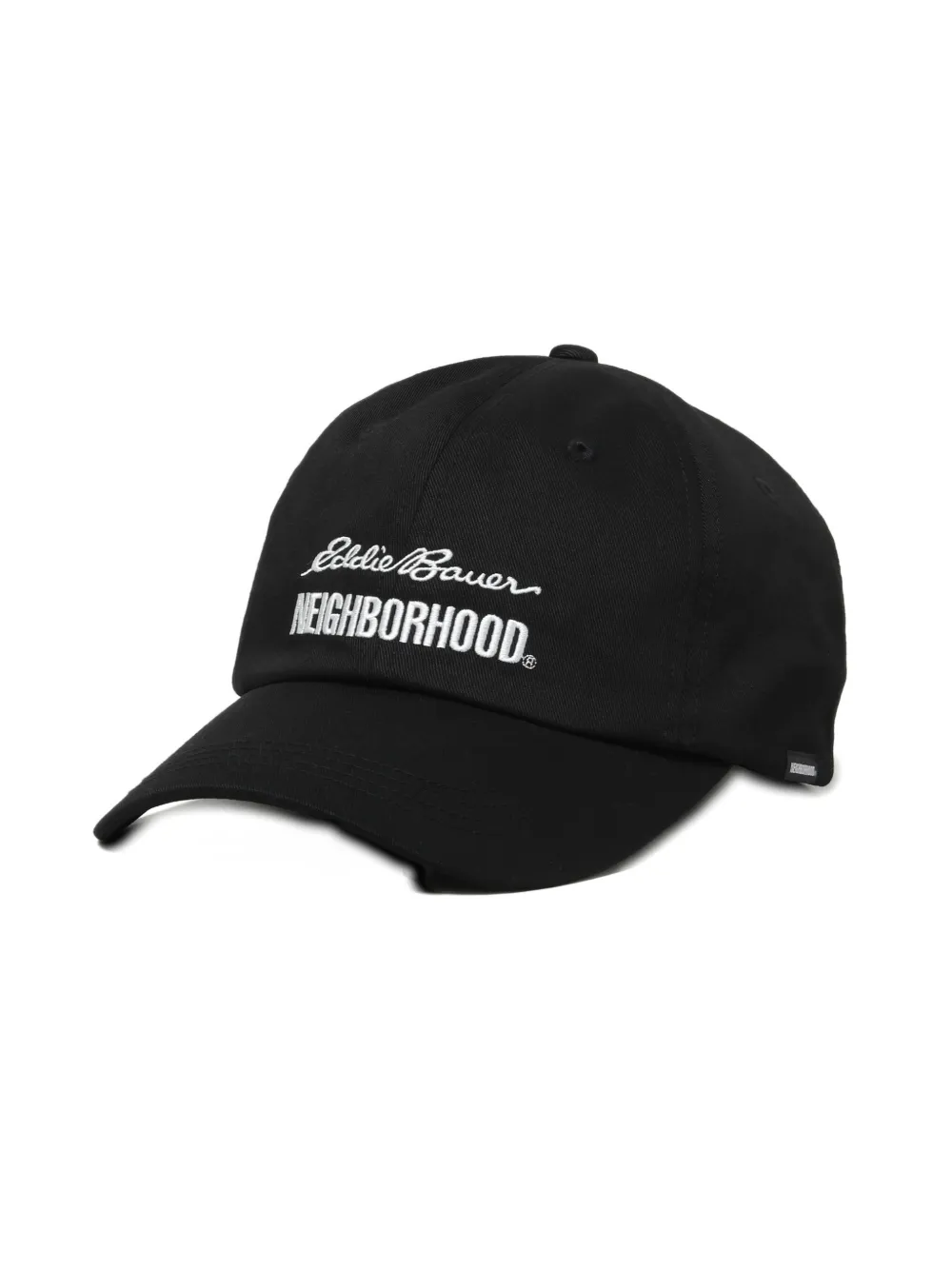 Neighborhood embroidery cap - Zwart