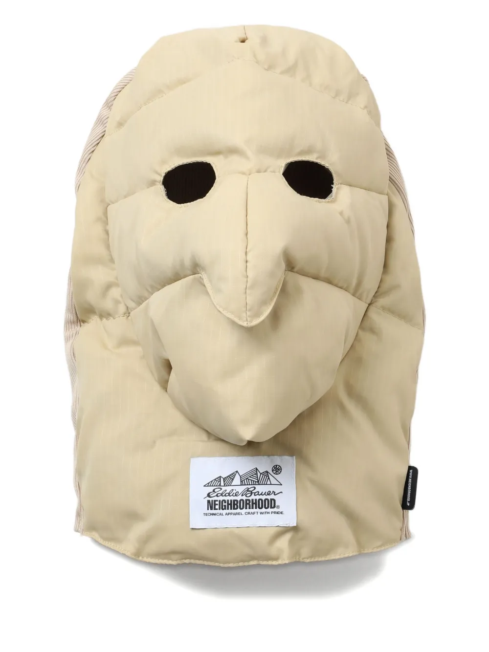Neighborhood quilted face mask | Neutrals | Image 1