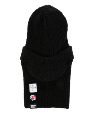 Neighborhood ribbed-knit Balaclava | Black | FARFETCH