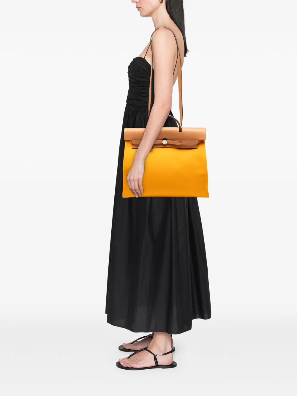 Hermès Pre-Owned 2012 Toile Herbag Zip 39 satchel | Pre-Owned | Image 2