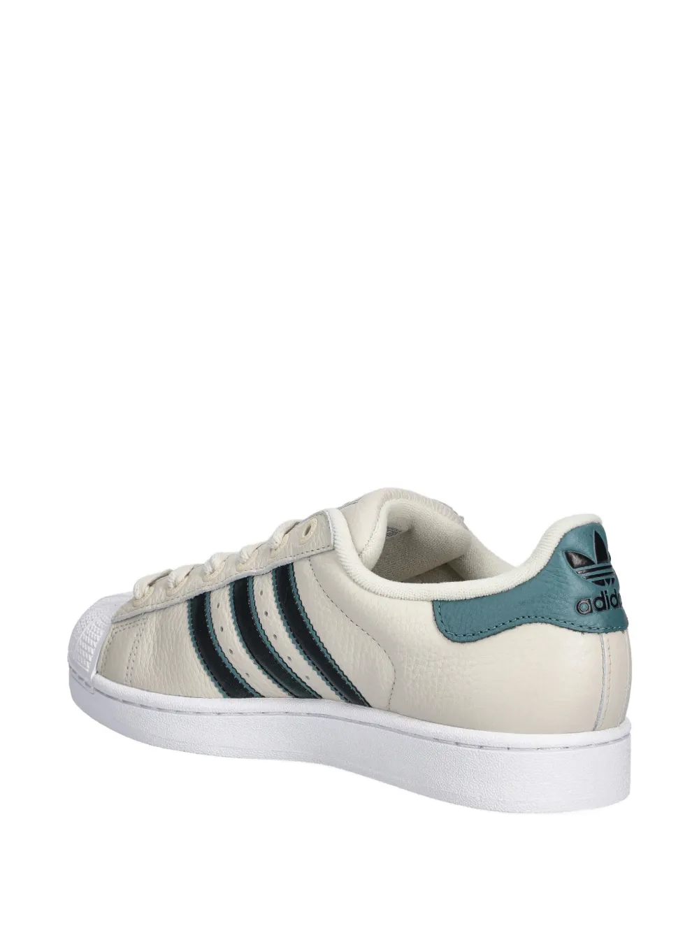 adidas Superstar sneakers met drie strepen Beige