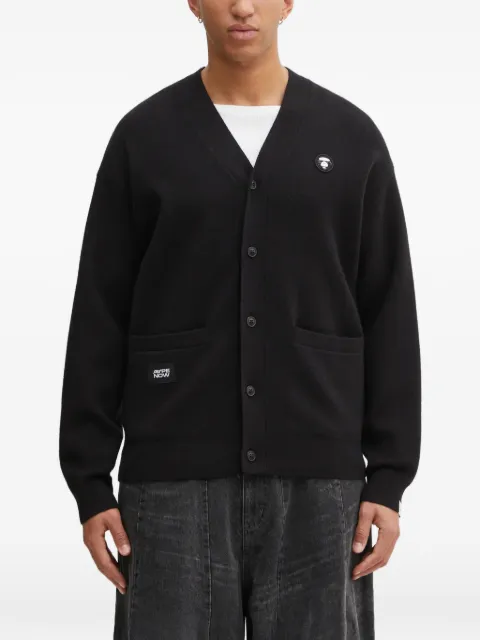 AAPE BY *A BATHING APE® button-fastening chest-pocket cardigan
