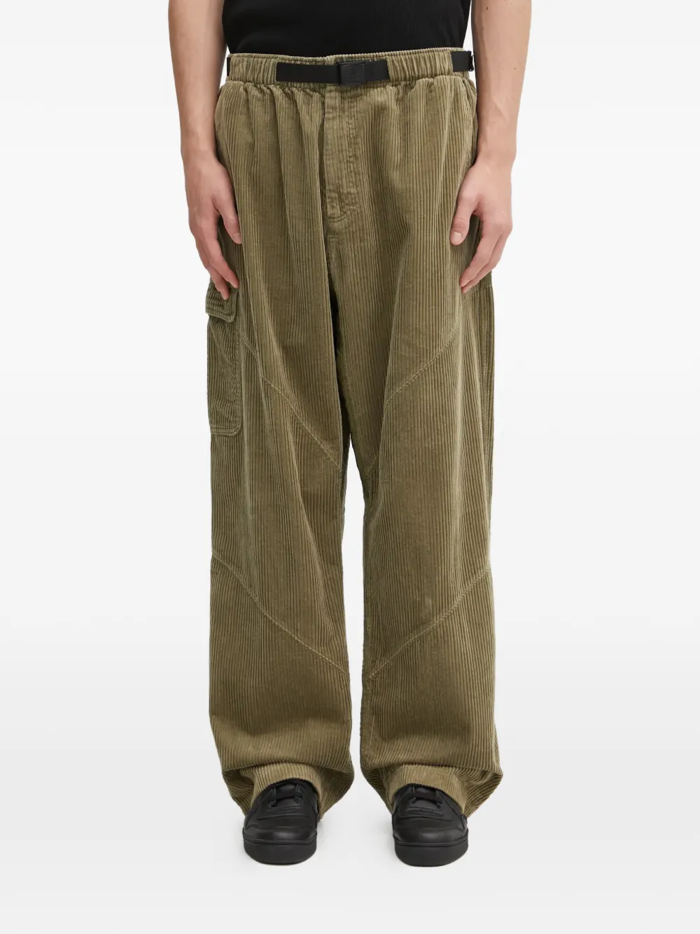 adidas corduroy trousers | Green | Image 1