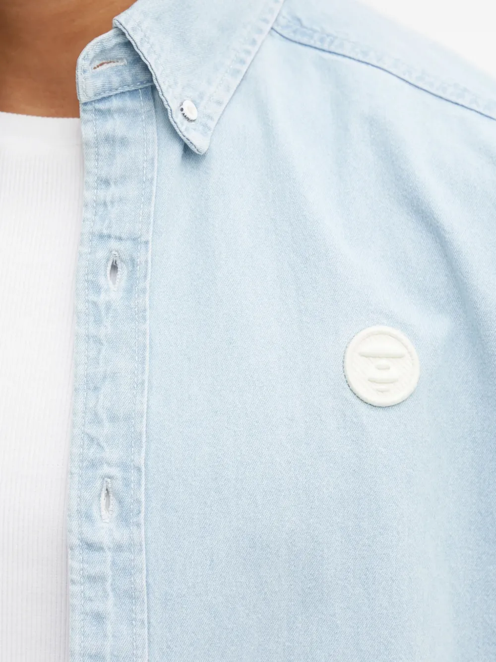 Now Buttoned Patch Shirt