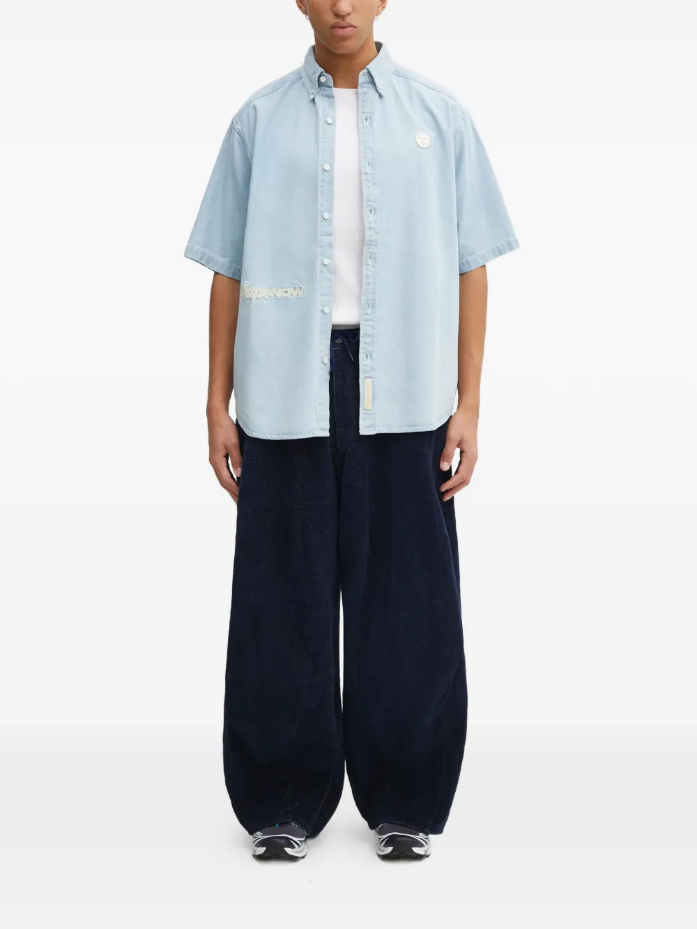 AAPE BY *A BATHING APE® Now buttoned patch shirt | Image 2