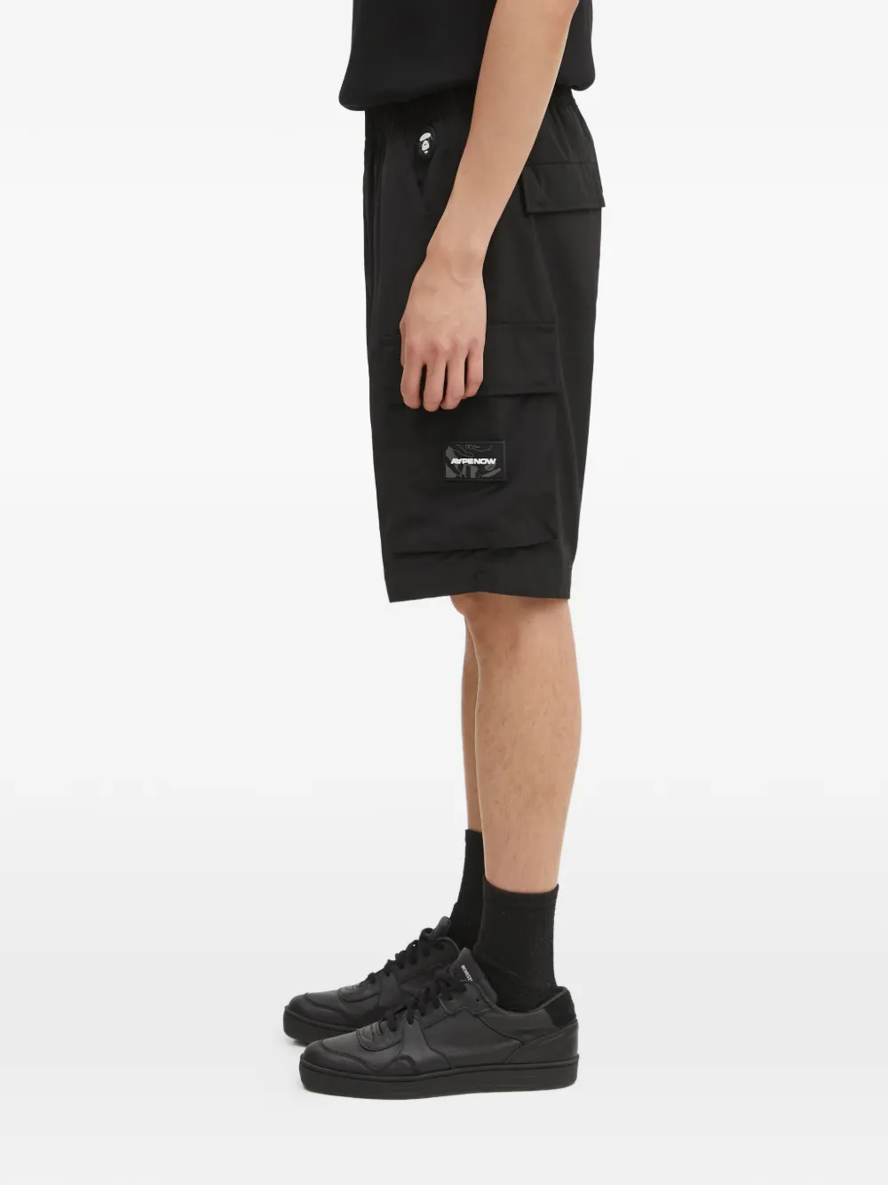 AAPE BY *A BATHING APE cargo-pocket shorts - Zwart