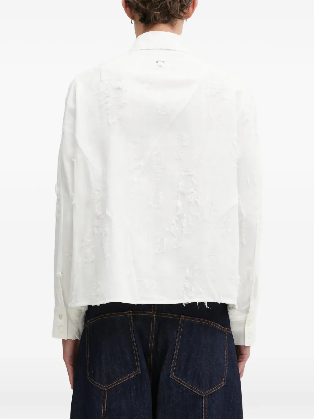 distressed shirt