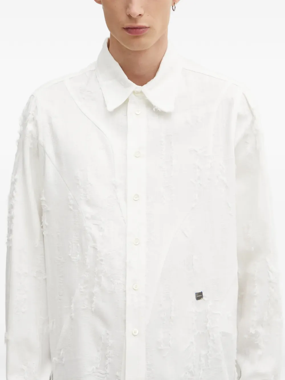 distressed shirt