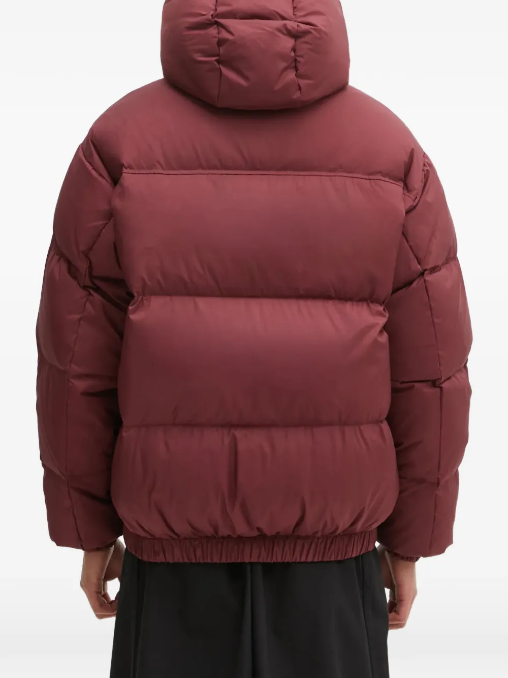 AAPE BY *A BATHING APE Gewatteerd jack met capuchon Rood