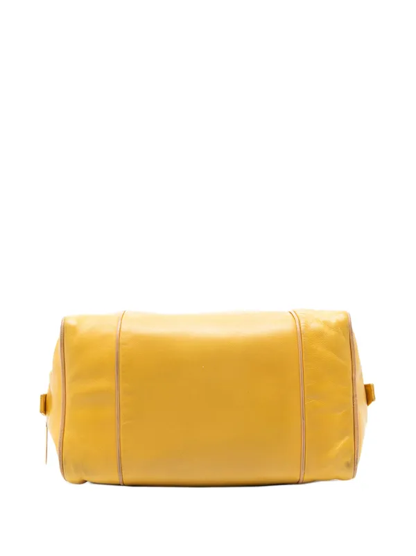 Loewe Pre-Owned 1990-2025 ミニ レザー アナグラム ハンドバッグ