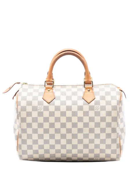 Louis Vuitton Pre-Owned 2012 Damier Azur Speedy 30 boston bag