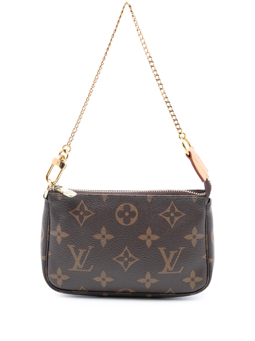Louis Vuitton Pre-Owned 2019 Monogram Mini Pochette Accessoires handbag - Marrone