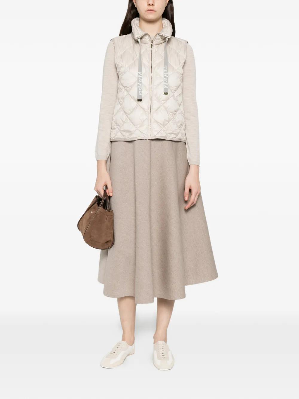 Max Mara Gesteppte The Cube Weste mit Reißverschluss | Westen & Gilets | Image 2
