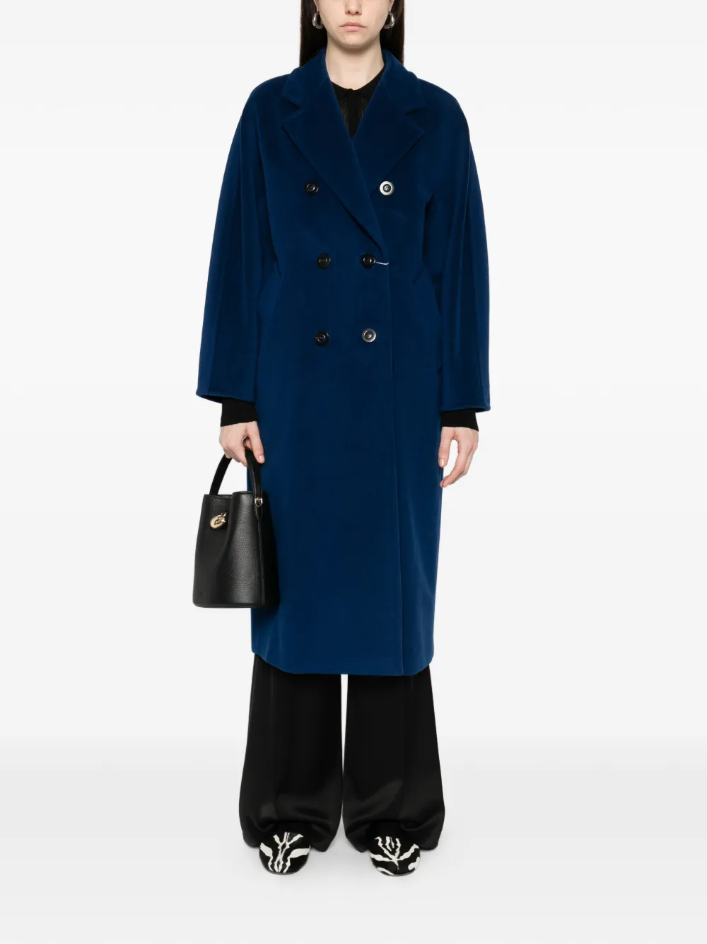 Max Mara buttoned belted double-breasted coat | Double Breasted & Peacoats | Image 2