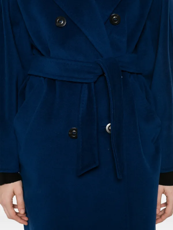 Max Mara ダブルコート | ブルー | FARFETCH JP